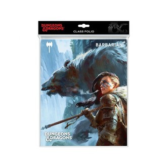 Barbarian Character Folio - Dungeons  Dragons - Ultra Pro