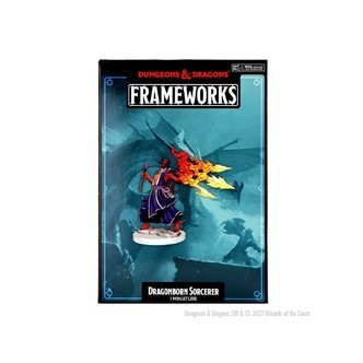 Dragonborn Sorcerer - Female - D&D Frameworks - Wizkids