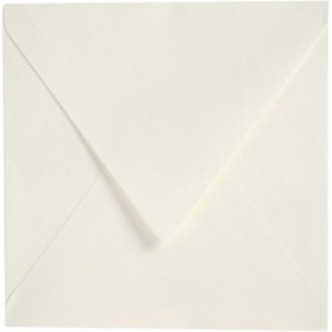 Focus Envelope 160x160 Raw White 120g 50 Pcs - Kuverter