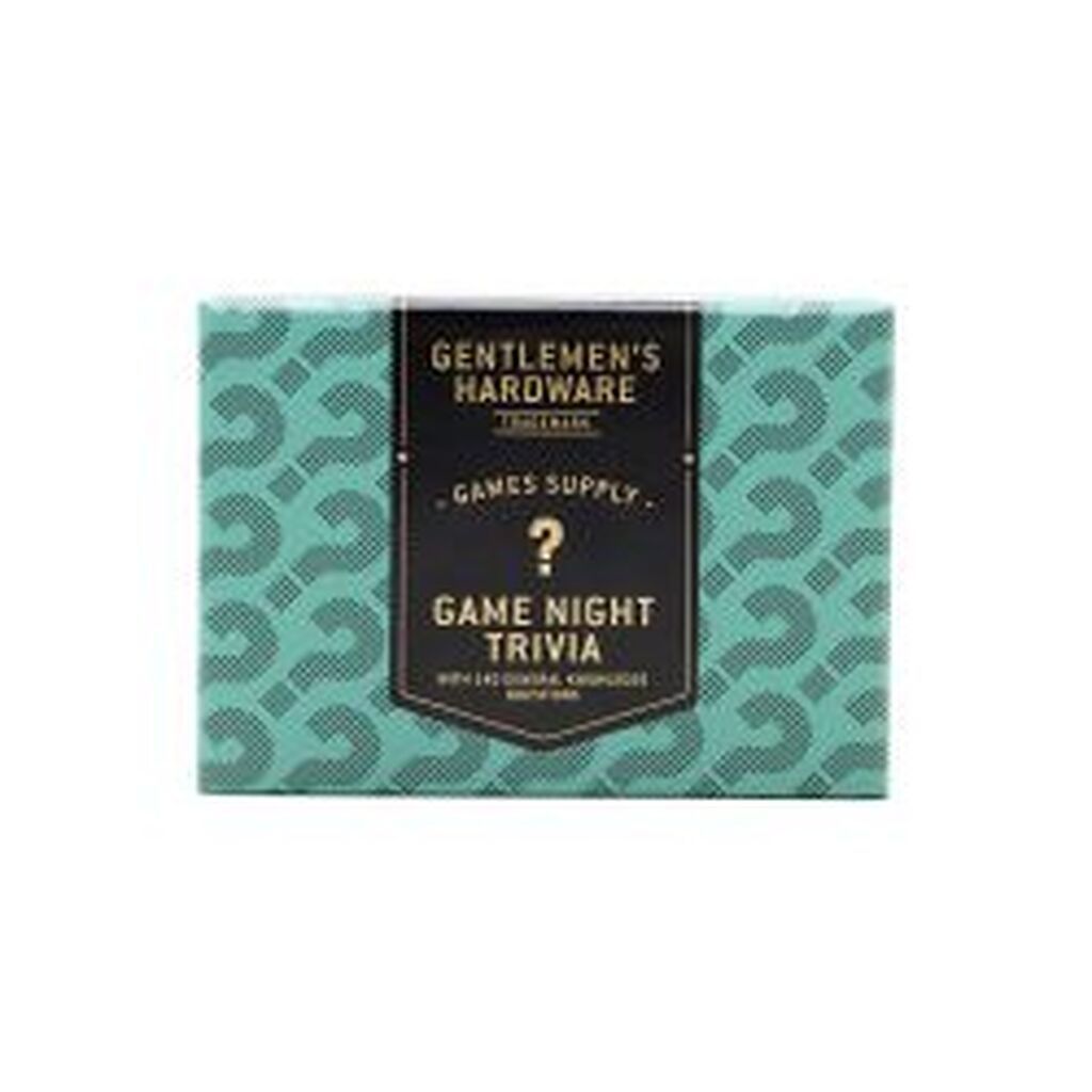 Gentlemens Hardware Game Night Trivia - Spil