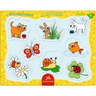 Die Spiegelburg Googly Eye Puzzle - My Favourite Animals - Puslespil