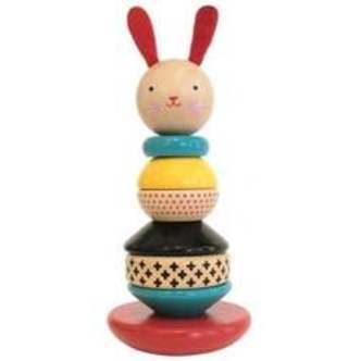 Wood Stacking Toy Rabbit