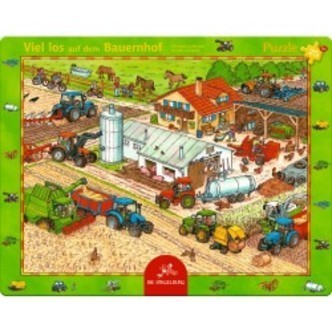 Die Spiegelburg Frame PuzzleÂ very Busy On The Fram (40 Pcs.) - Puslespil