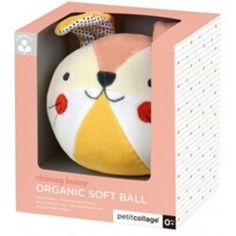 Petit Collage Baby Chime Ball Bunny - Legetøj