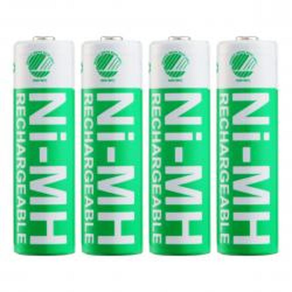 Deltaco Ultimate Ni-mh Rechargeable, Lr6aa Size, 2500mah, 4-pack - Batteri