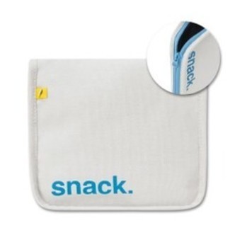 Fluf Snack Mat - Blue with Blue Zip