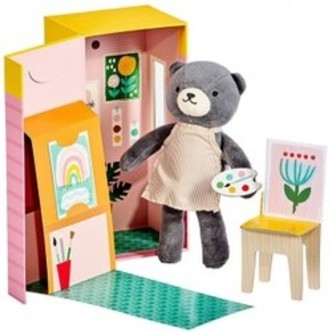 Petit Collage Playset Beatrice The Bear - Bamse