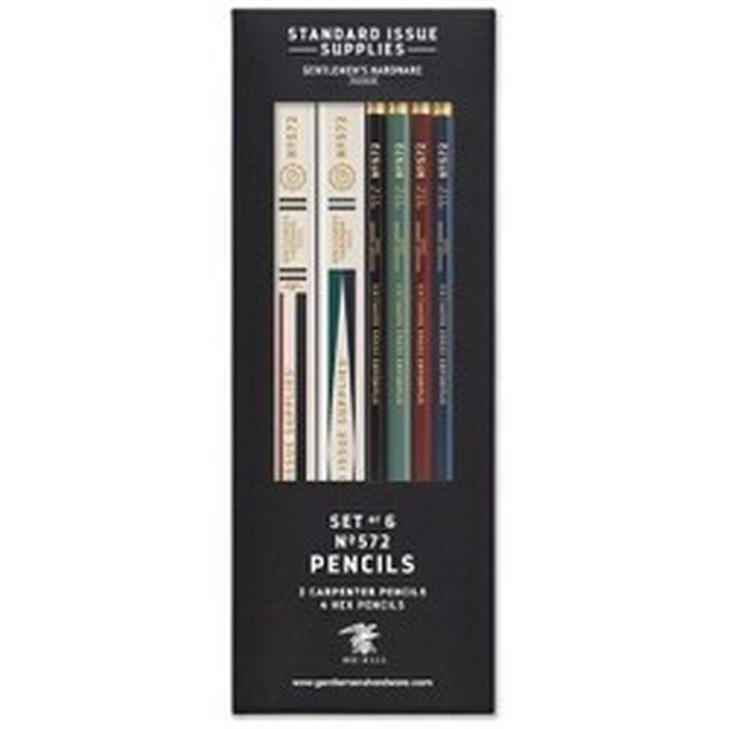 Gentlemens Hardware Pencil Set Standard Issue - Blyant