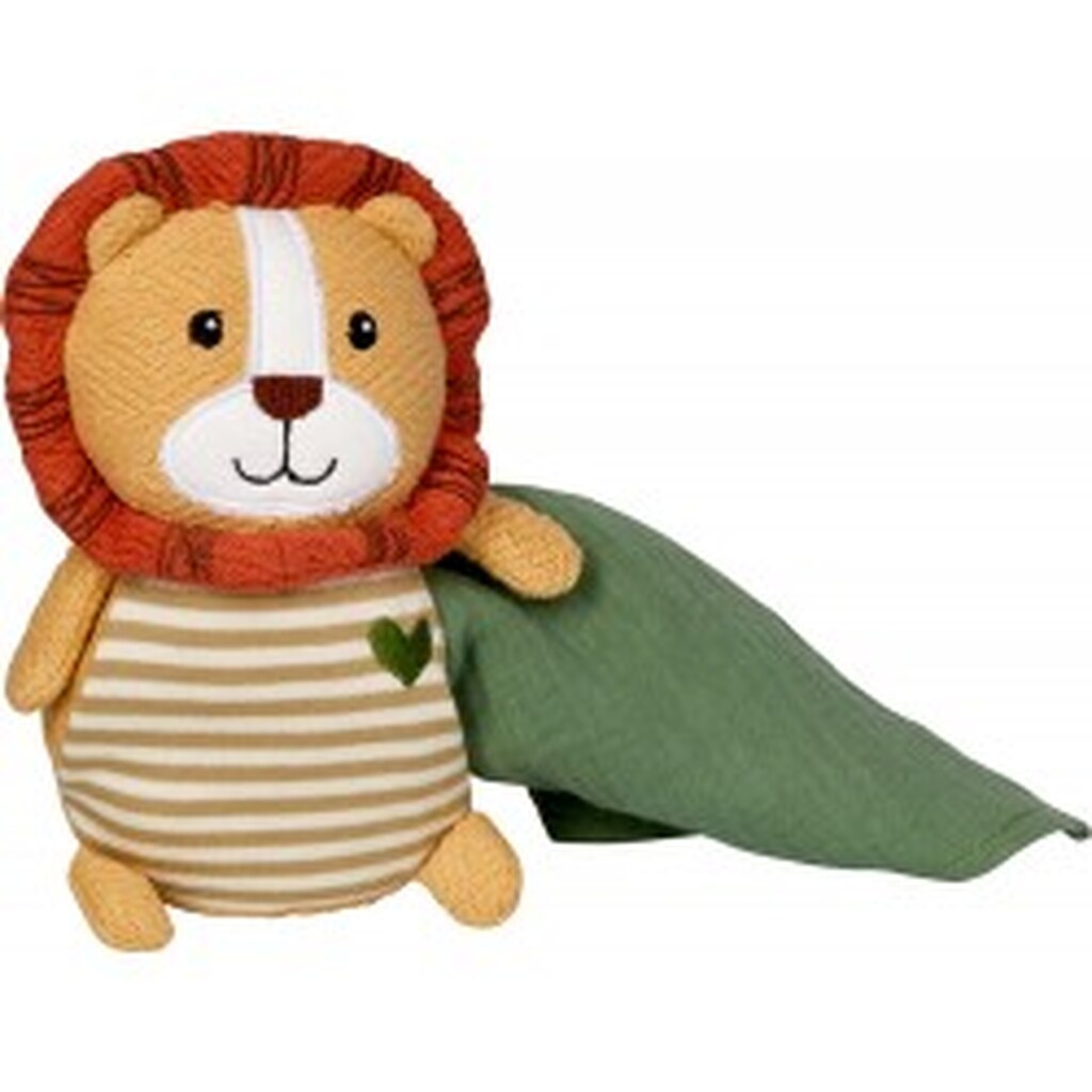 Die Spiegelburg Soft Toy With Cuddle Comforter Lion Little Wonder - My First Favourites - Bamse