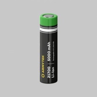 Armytek 21700 Li-ion 5000mah Battery / Without Pcb / Rechargeable - Batteri