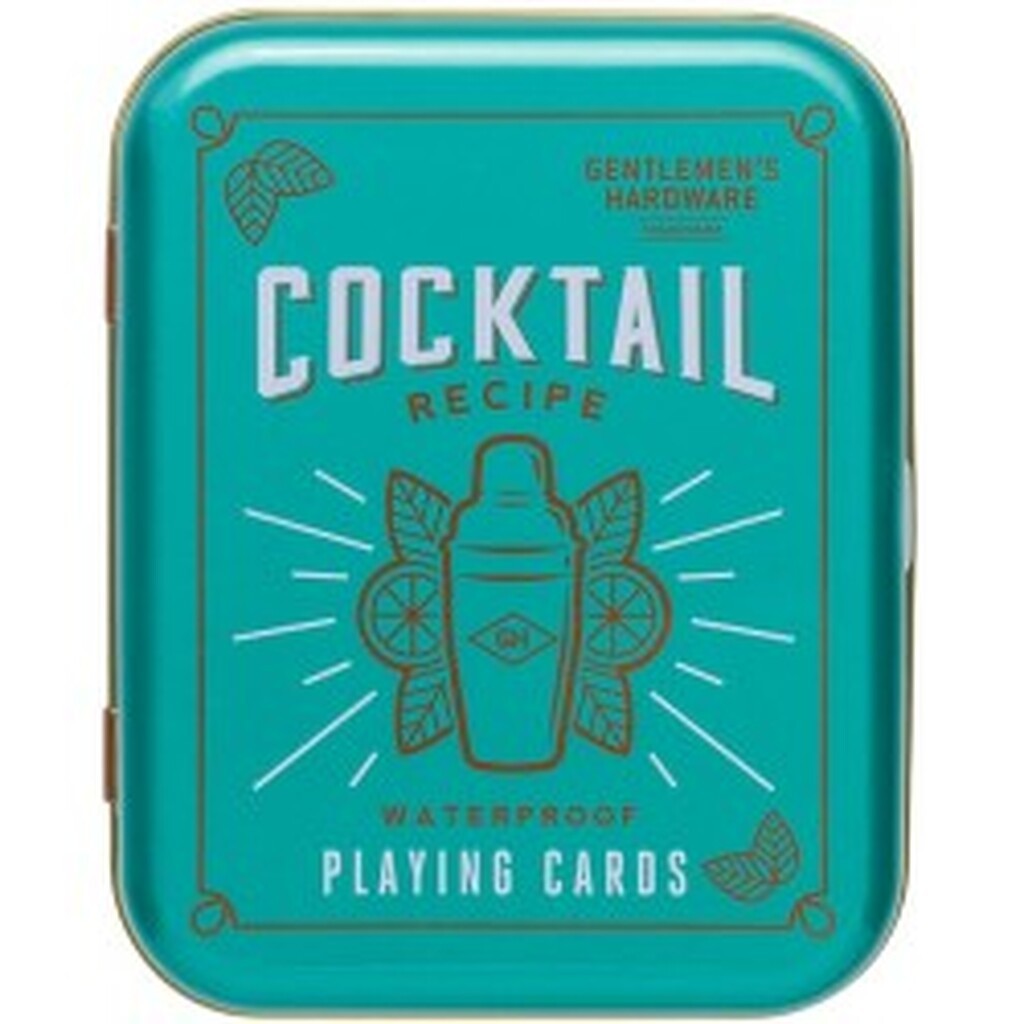 Gentlemens Hardware Cocktail Playing Cards - Spil