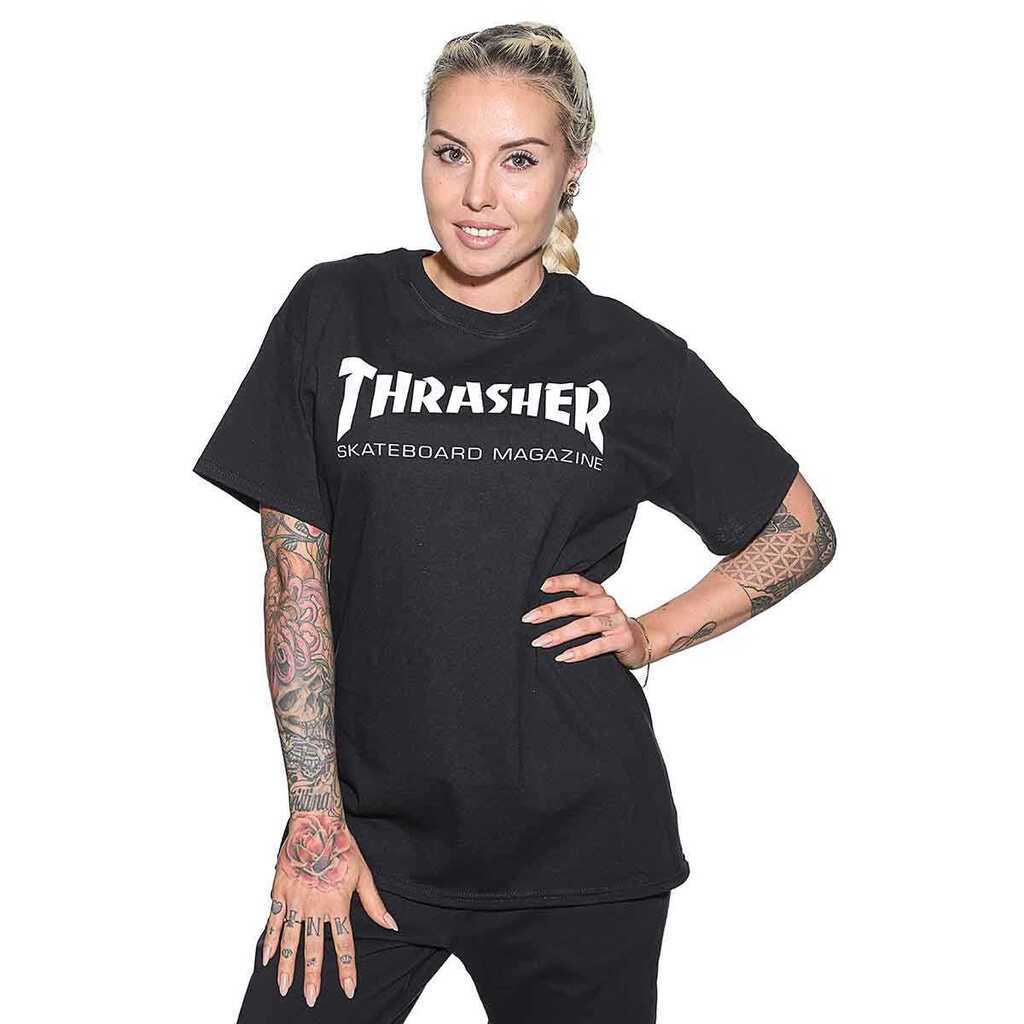 Thrasher Skate Magazine T-Shirt Sort