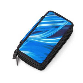 Jeva Two-Zip Pencil Case Lightning