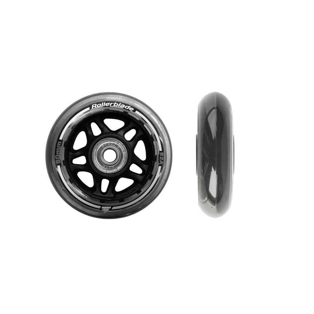 Rollerblade Hjul-kit 80mm82a + Sg7 - Neutral 8-Pak