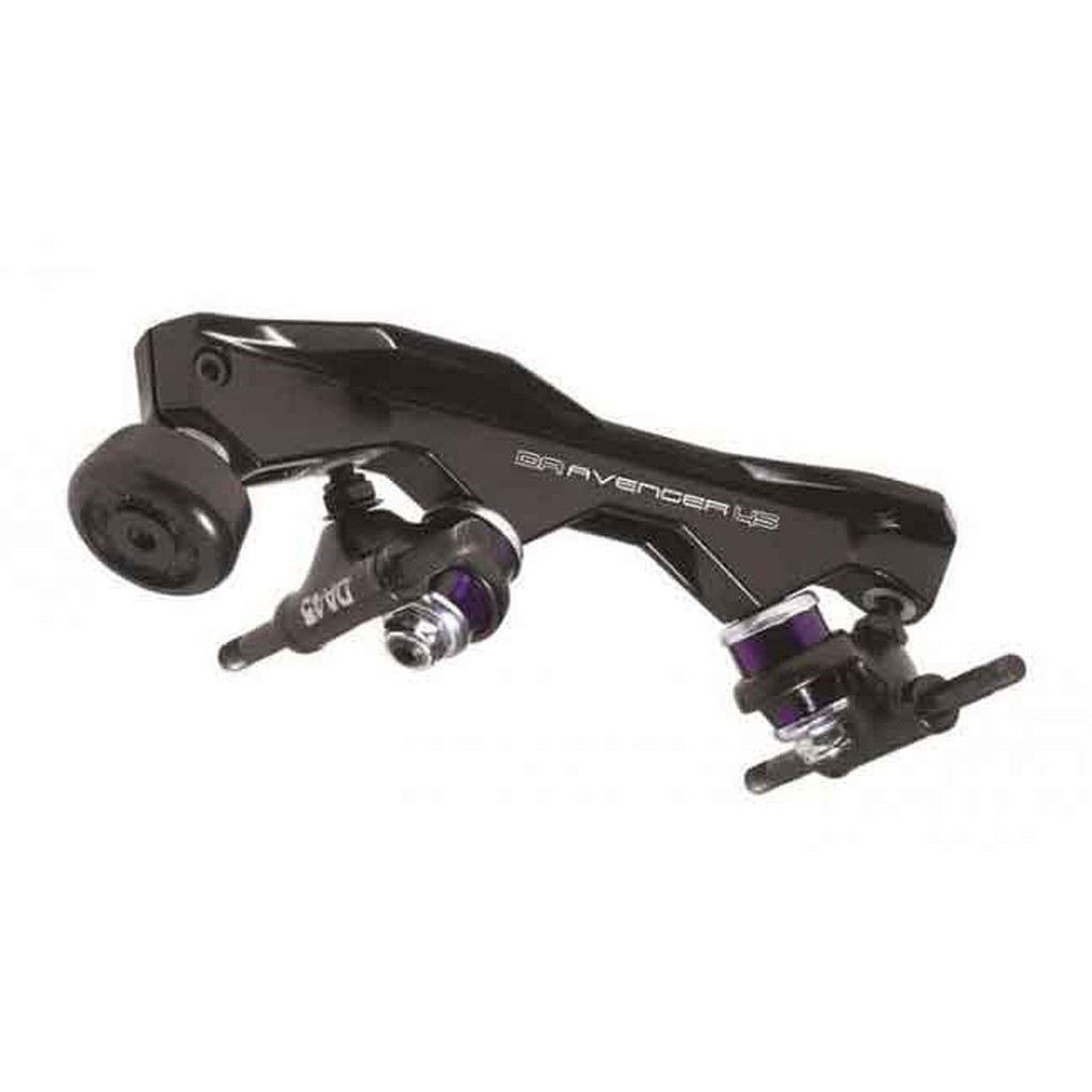 Sure-Grip Avenger Aluminium Stel Sort 1-par