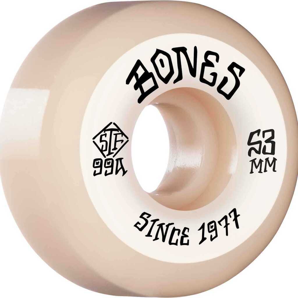 Bones Wheels STF Skateboard Heritage Roots 53mm V5 4pk Black