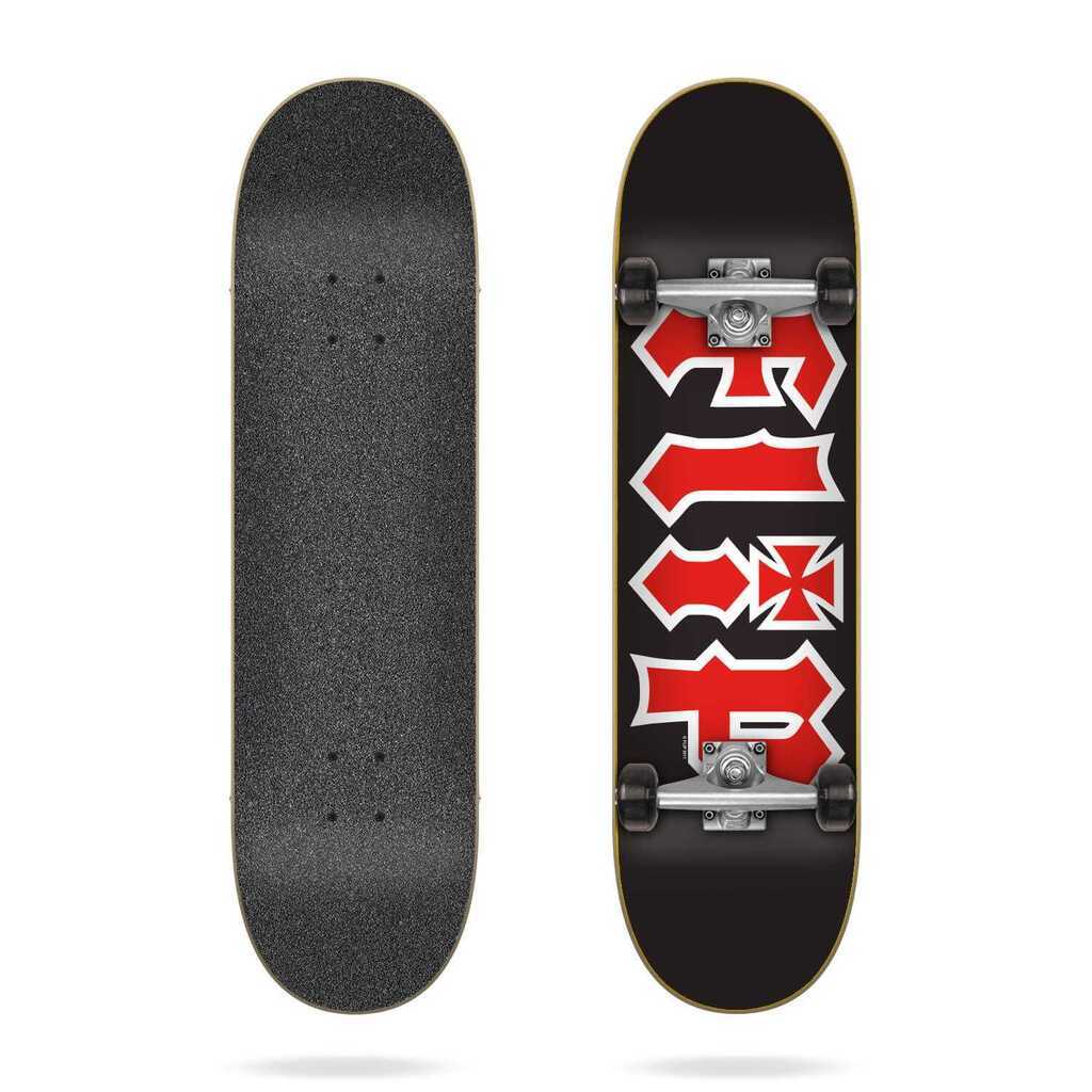 Flip Skateboard 7.87 x 31.60 HKD Black Complete