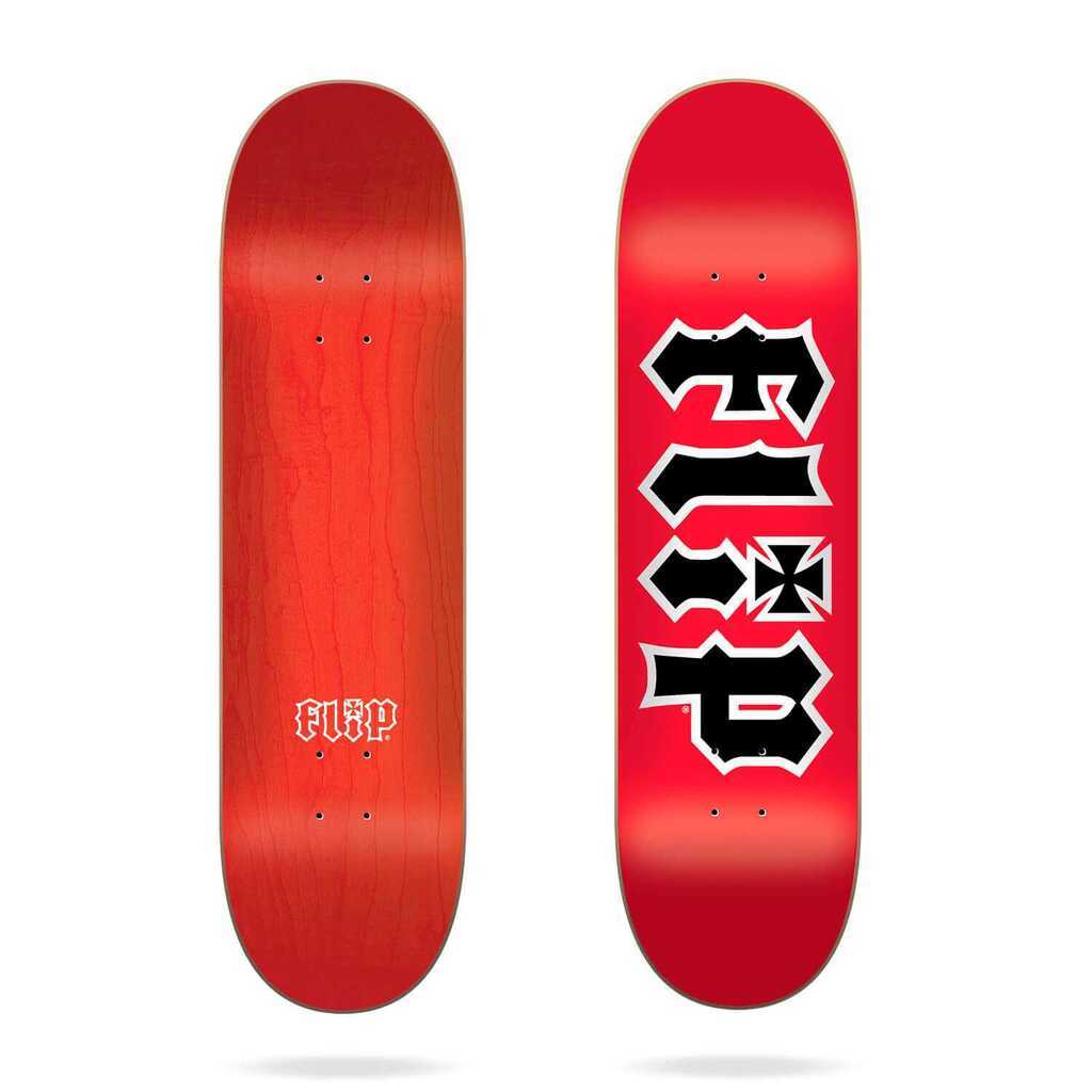 Flip Skateboard Deck Team HKD Red 8.13 x 32.0