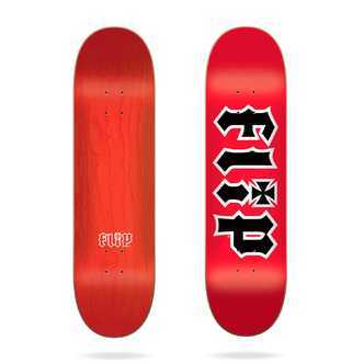 Flip Skateboard Deck Team HKD Red 8.13 x 32.0