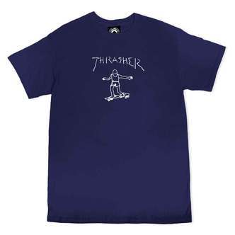 Thrasher T-shirt Gonz Navy/Hvid