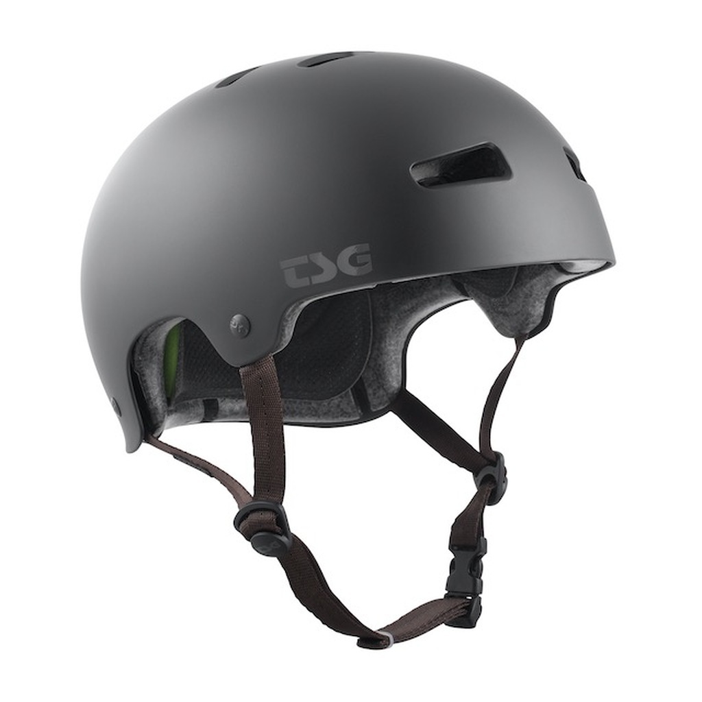 TSG Kraken SkateBMX Helmet Solid Color Black