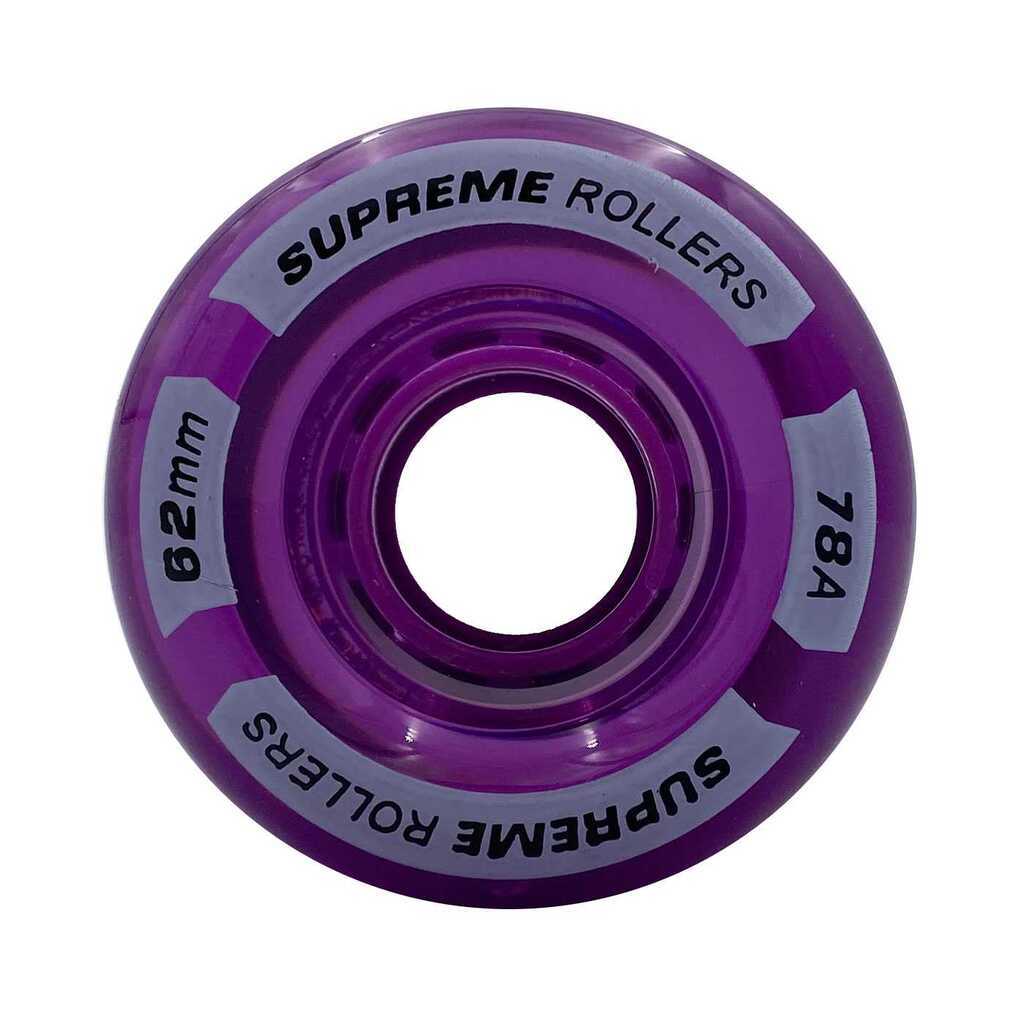 Supreme Rollers Side By Side Hjul 62mm78A Lilla 4 Pak