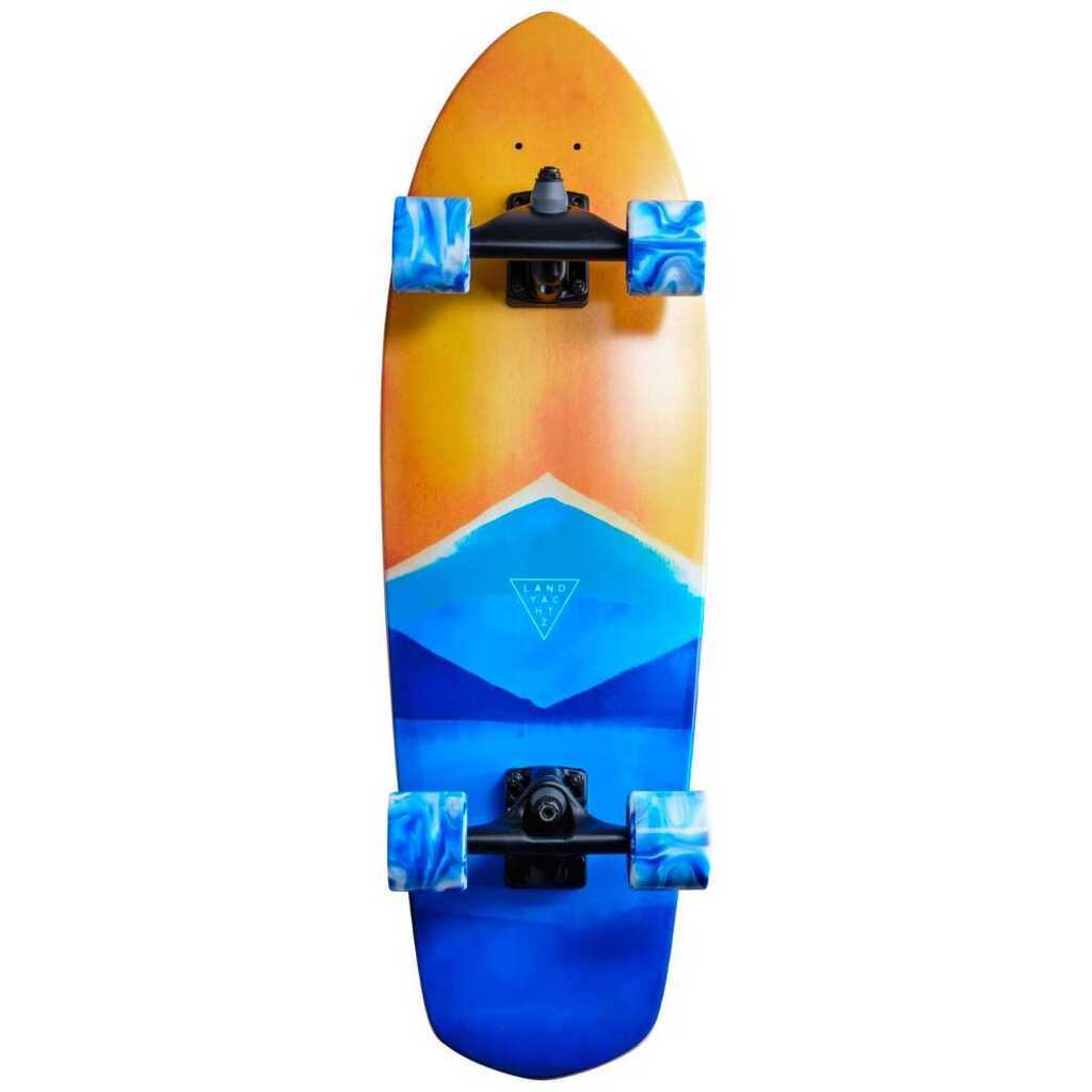 Landyachtz Surfskate Skateboard Pocket Watercolor 9 x 29.6