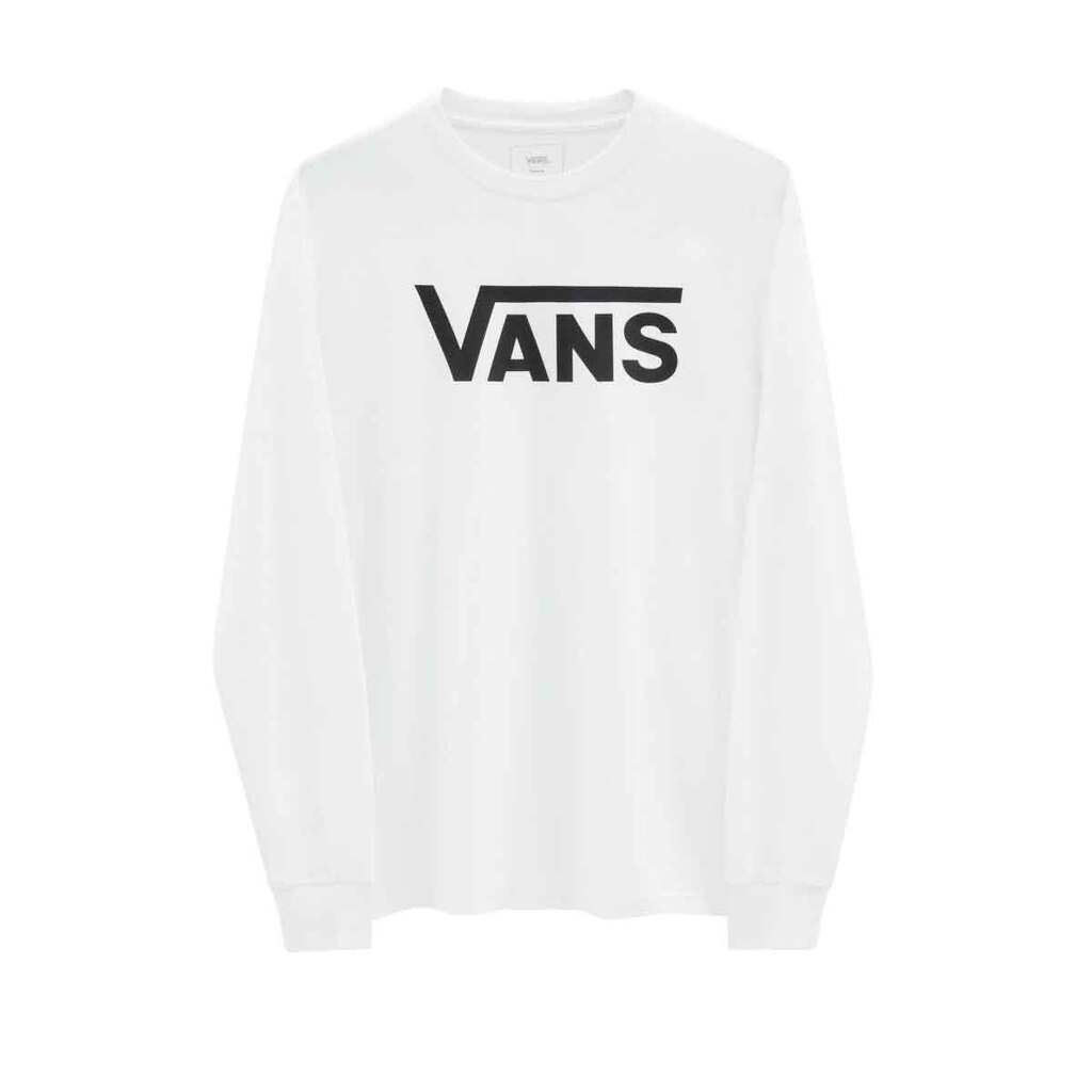 Vans Kids Classic Long Sleeve T-Shirt Hvid/Sort