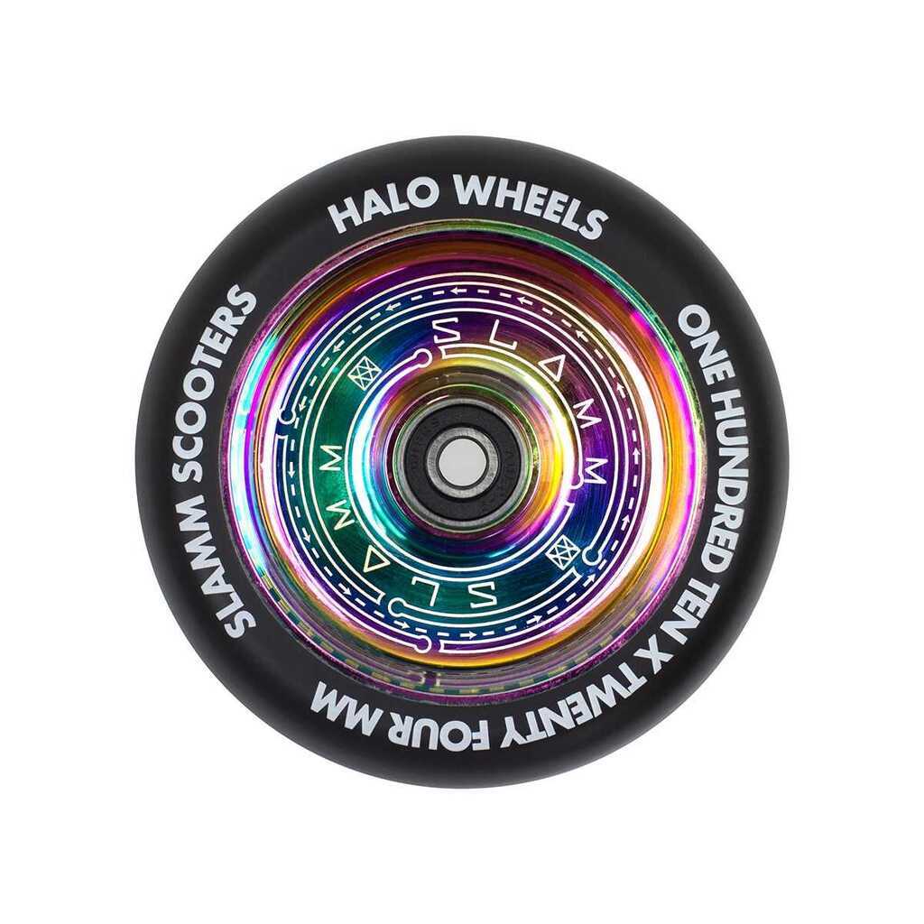 Slamm Halo Deep Dish Neochrome Hjul Til Løbehjul
