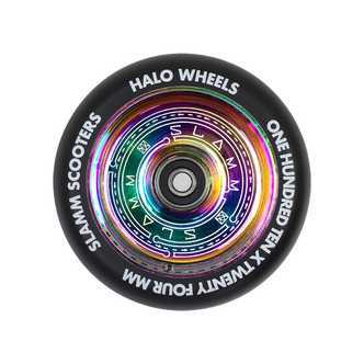 Slamm Halo Deep Dish Neochrome Hjul Til Løbehjul 1 stk.