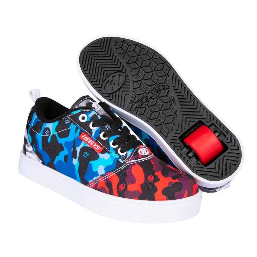 Heelys Pro 20 Rullesko Prints BlueRed Camo