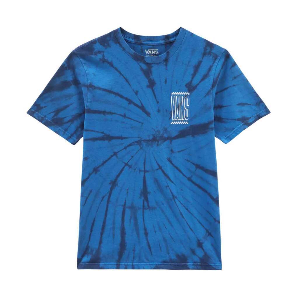 Vans Kids Tie Dye Short Sleeve T-shirt Deep Blue