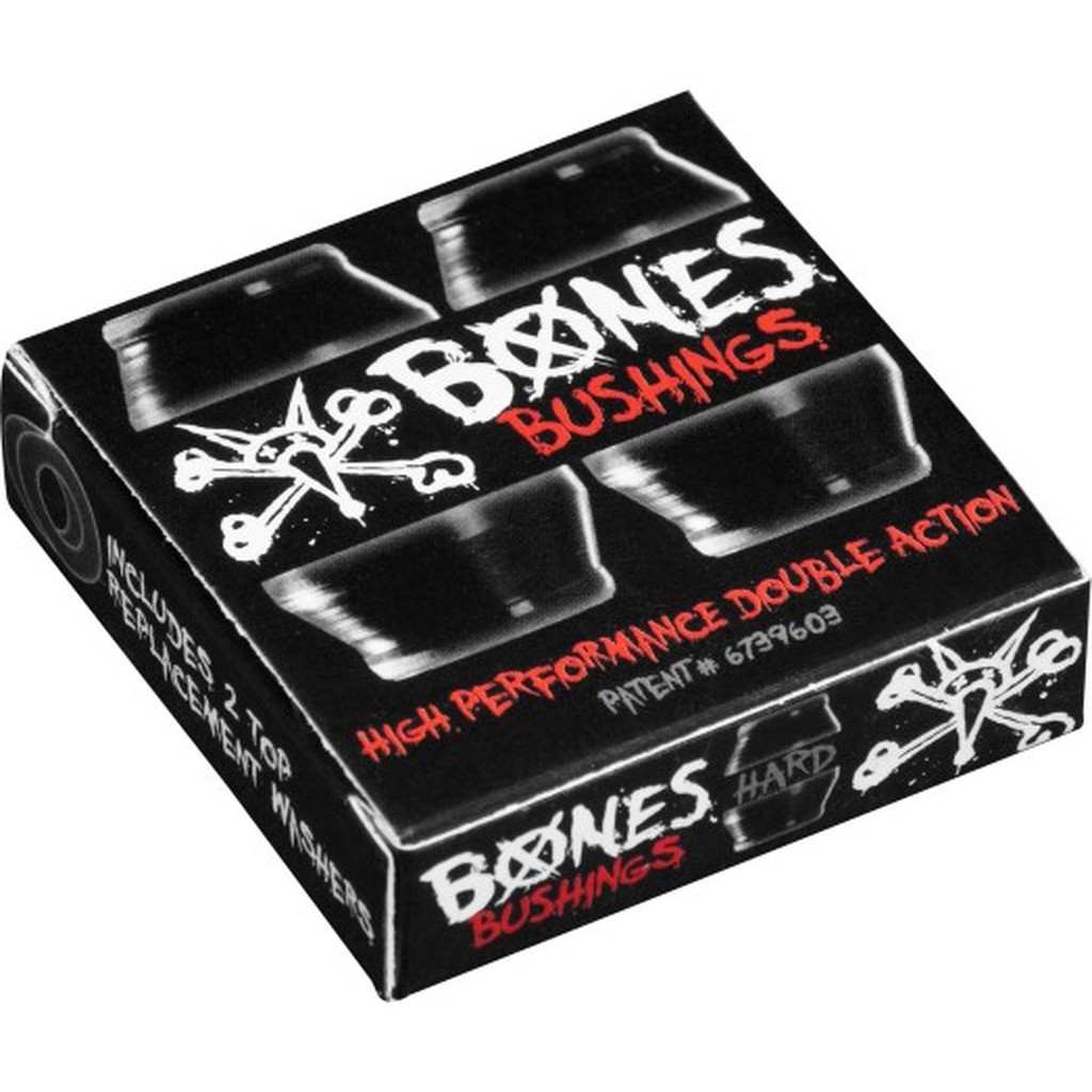 Bones Bushing Hardcore Hard Black Pack 96A