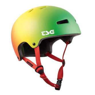 TSG Superlight Skate/BMX Helmet Satin Rasta