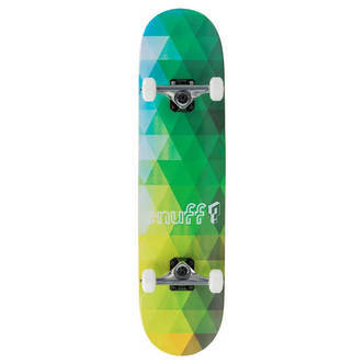 Enuff Geometric Skateboard Grøn 8 x 32