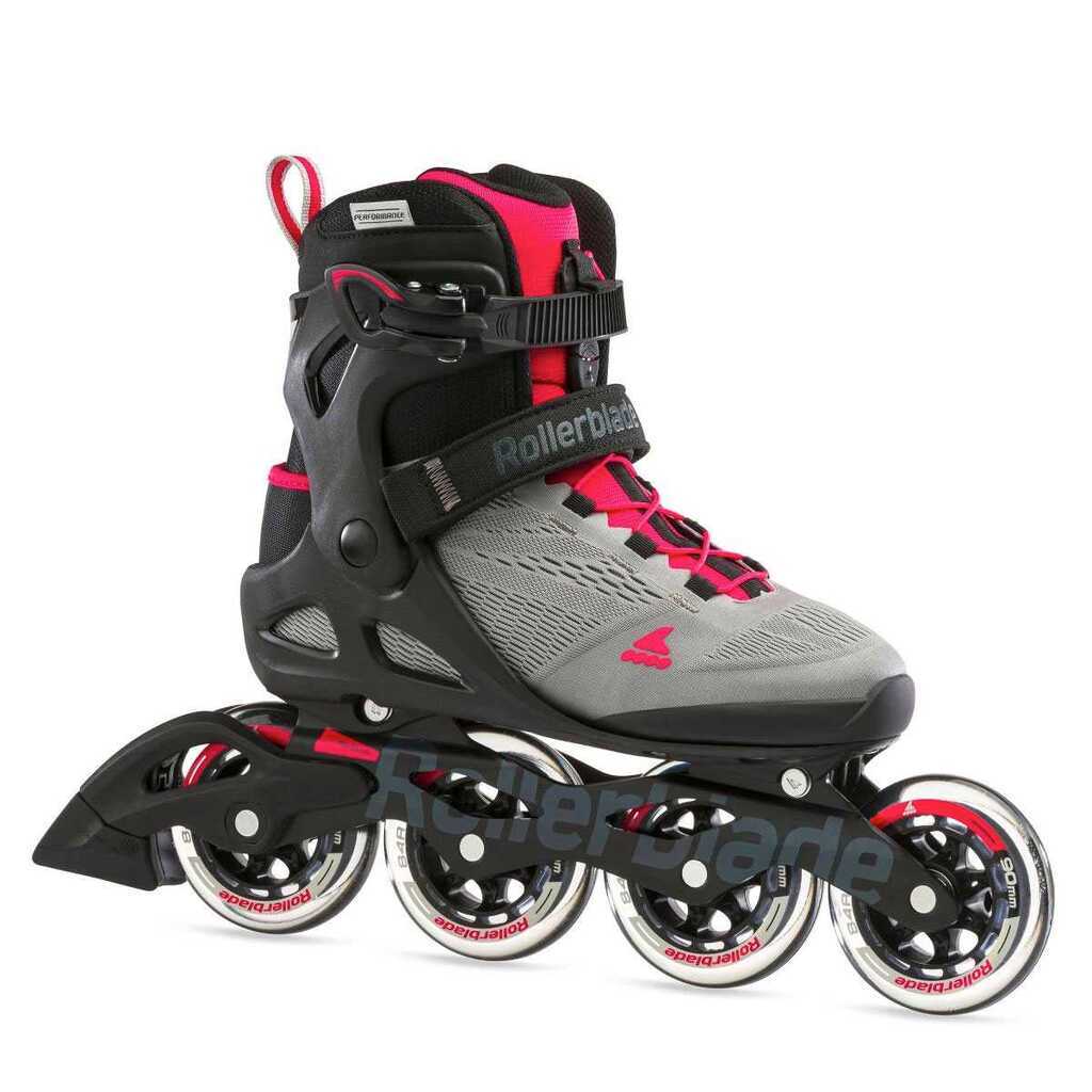 Rollerblade Macroblade 90 W Inline Rulleskøjte GråPink