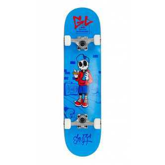 Enuff Skully Blue Skateboard 7.2 x 29.5
