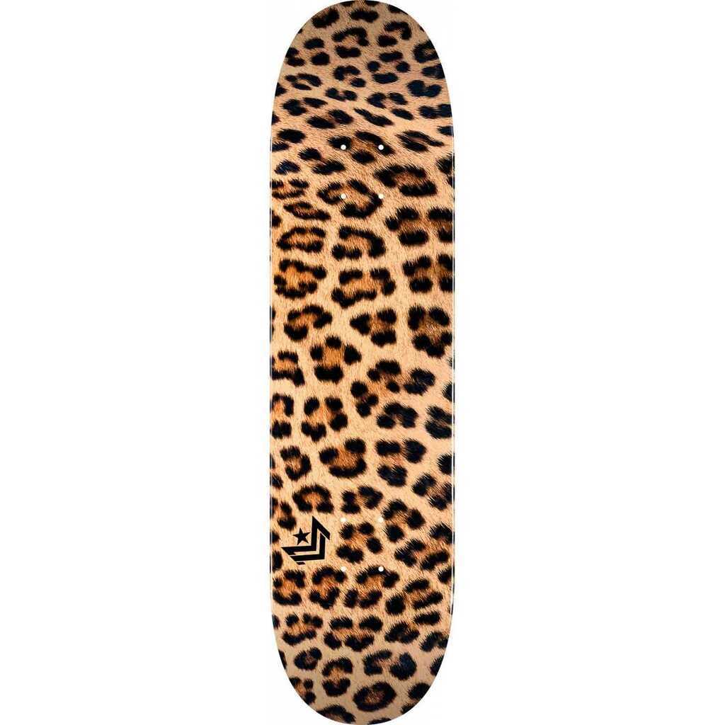 Mini Logo Leopard Fur 18 Skateboard Deck 191 K16 7.5 X 28.6