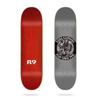 Flip Skateboard Deck 8.25 x 31.85 Glifberg Thor Grey
