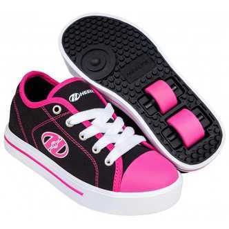 Heelys Classic X2 Rullesko SortHvidHot Pink