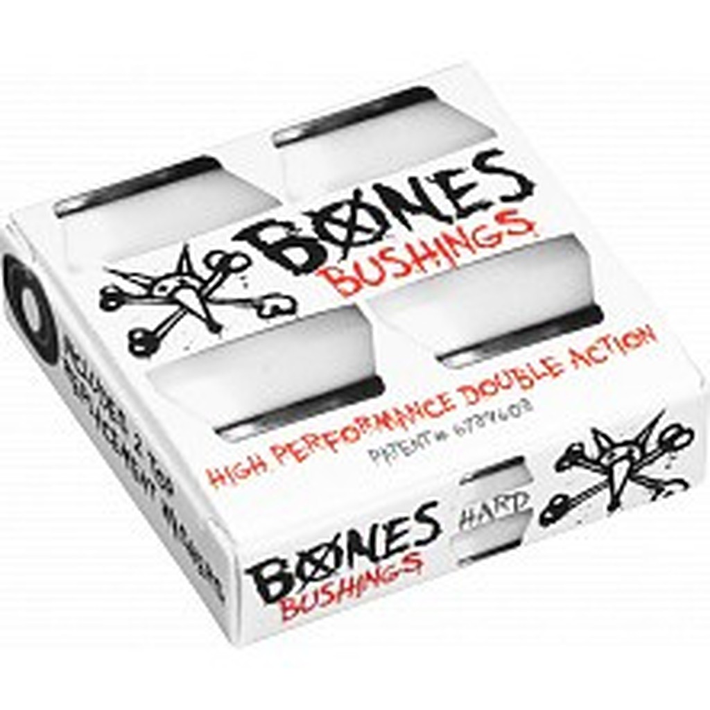 Bones Bushing Hard HvidSort Pack 96A