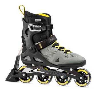 Rollerblade Macroblade 80 Abt SilverNeon Yellow