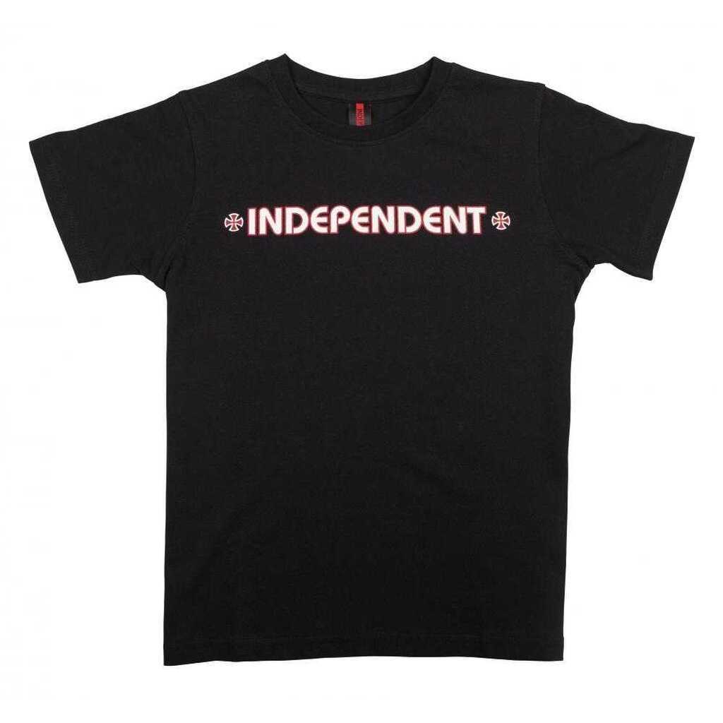 Independent Youth T-Shirt Bar Cross Sort