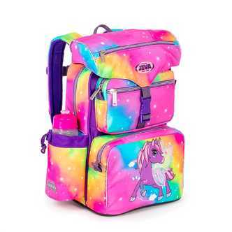 Jeva Beginners Skoletaske Rainbow Alicorn