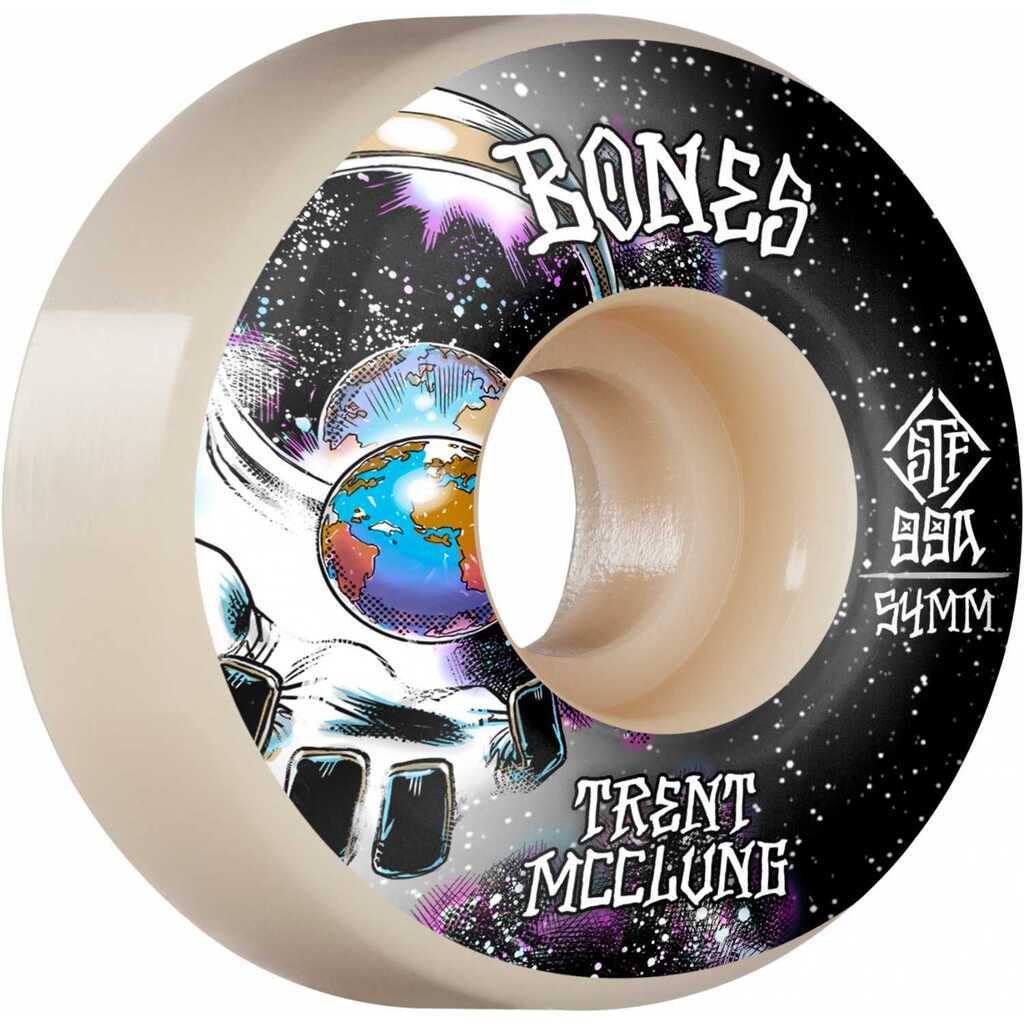 Bones Wheels PRO STF Skateboard Hjul Trent McClung Unknown 54mm V1 Standard 99A 4-pak