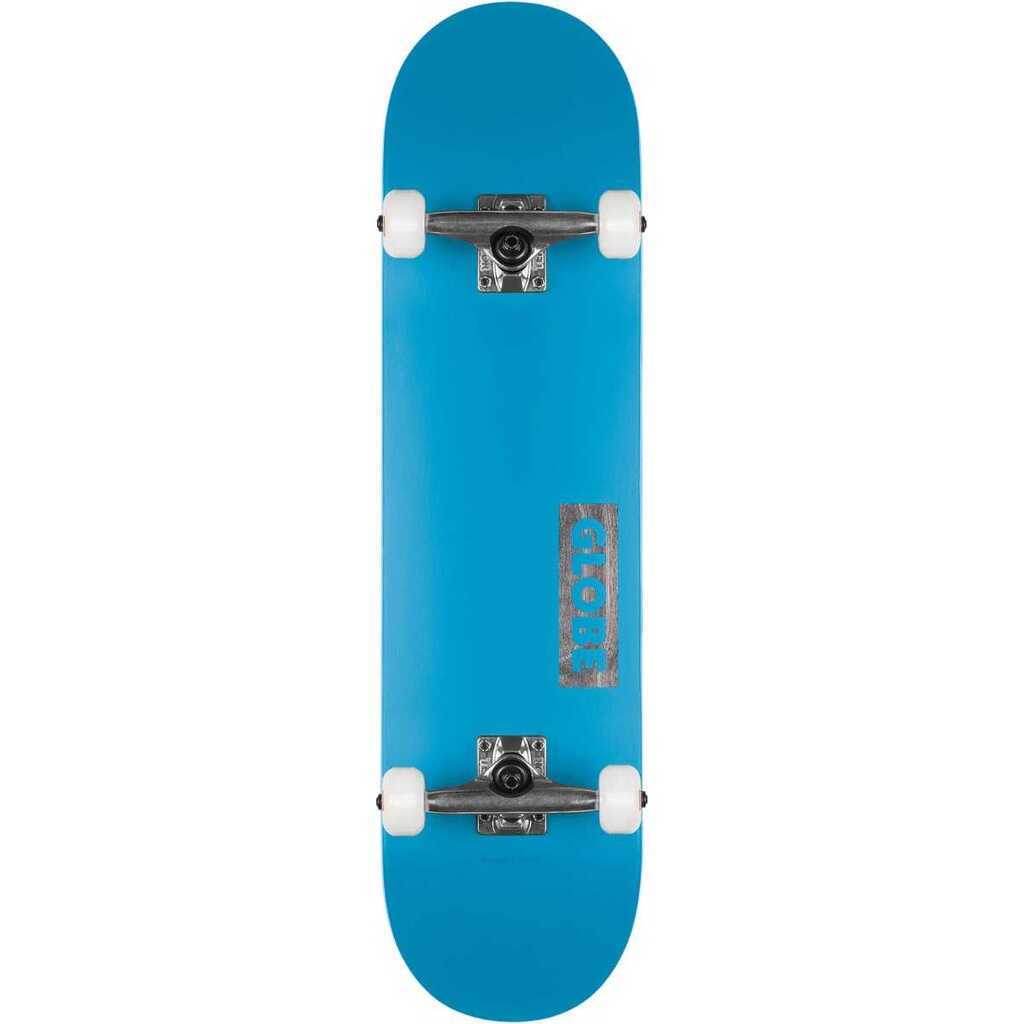 Globe Goodstock Skateboard Neon blue 8.375"