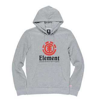 Element Vertical Hættetrøje Grå Melange