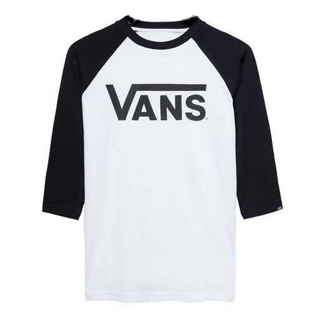 Vans Classic Raglan T-shirt Børn HvidSort