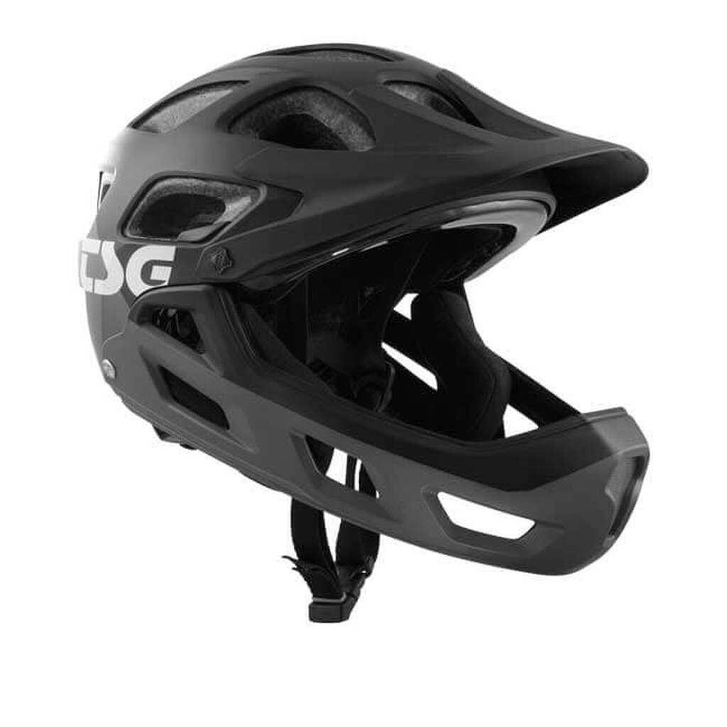 TSG Seek Youth MountainBMX Hjelm FR Graphic Design Flow Grey-Black