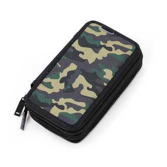Jeva Two-Zip Pencil Case Incognito